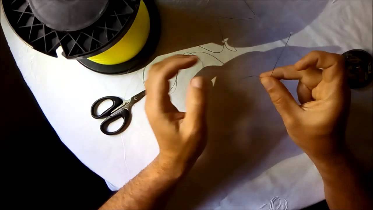 Tutorial montaje puentes  de trenzado para surfcasting