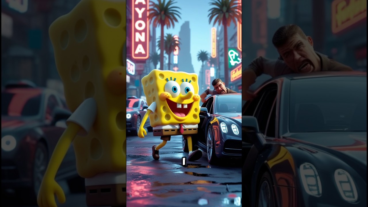 What if SpongeBob was in GTA 6? 🤯