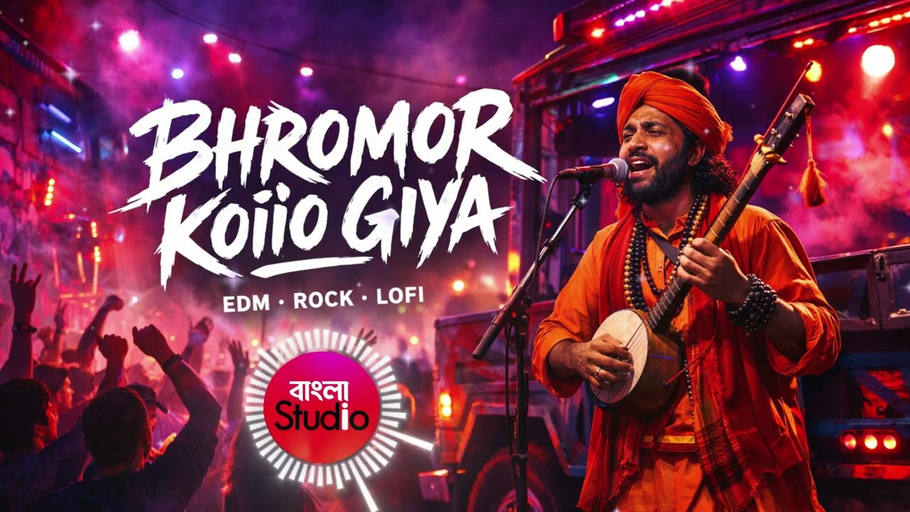 Bhromor Koio Giya | ভ্রমর কইও গিয়া | Bangla Studio