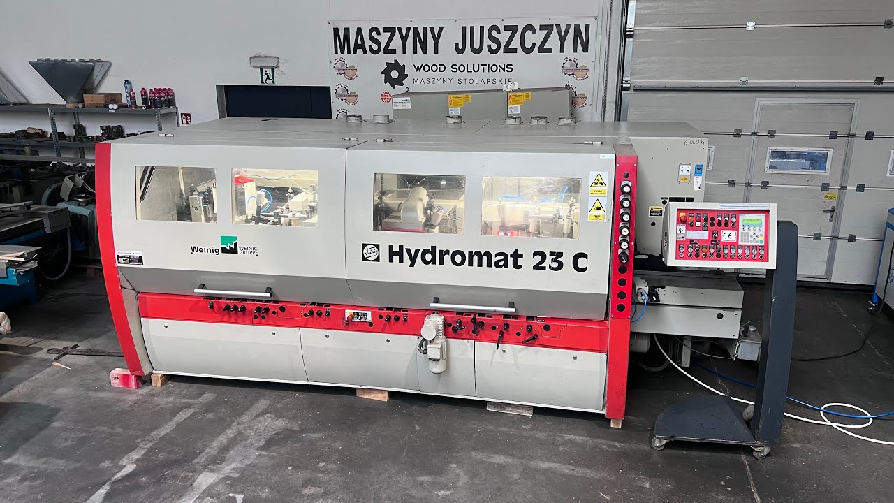 Strugarka czterostronna Weinig Hydromat 23C 80m/min