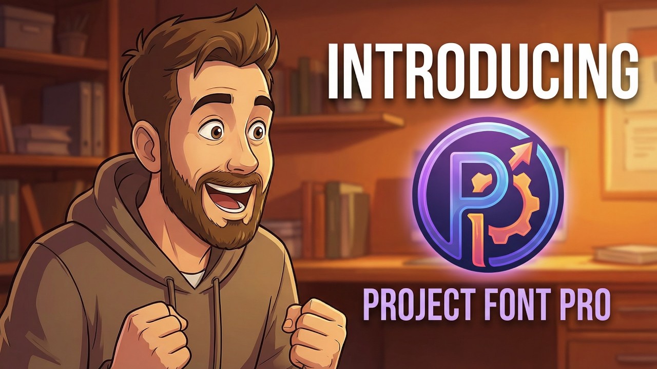 Project Font Pro для After Effects