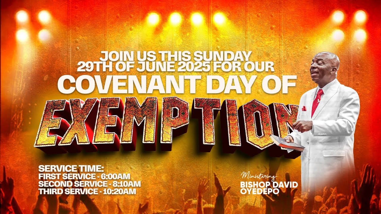 COVENANT DAY OF EXEMPTION SERVICE | 29, JUNE 2025 | FAITH TABERNACLE OTA.