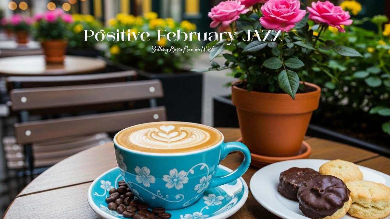 Elegant Spring Coffee Jazz ☕ Refined Bossa Nova & Smooth Café Jazz for Focus & Good Mood