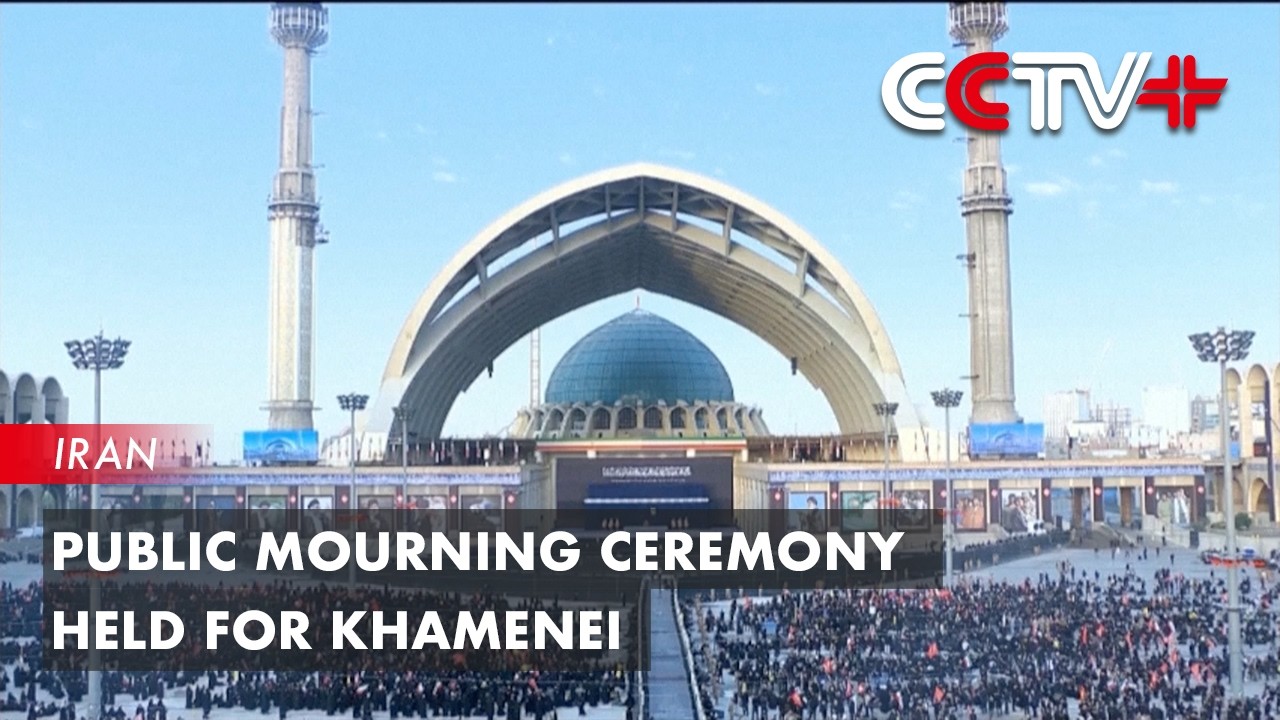 Public Mourning Ceremony Held for Khamenei