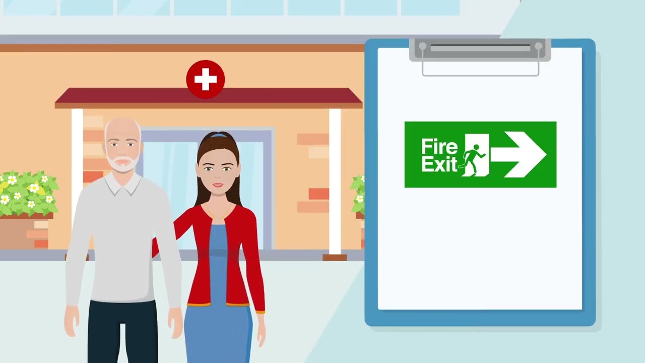NHSGGC - Patient and Visitor Fire Safety Video