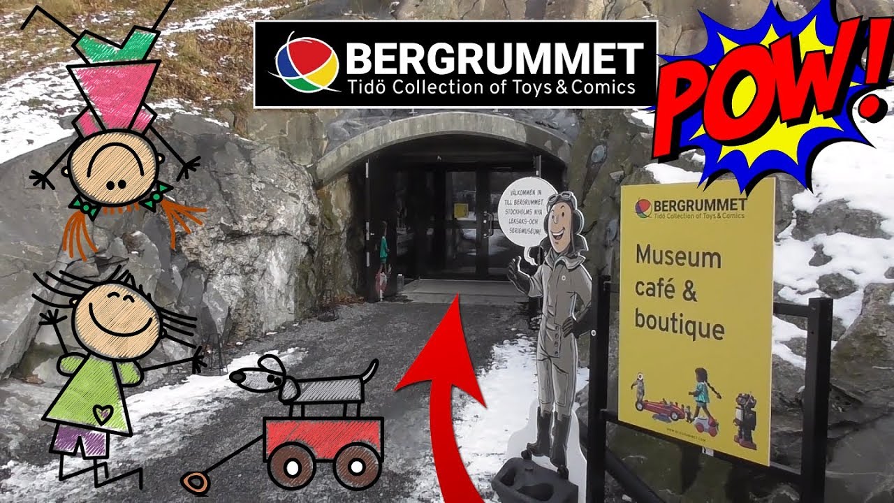 Jag besöker Leksaksmuseet i Stockholm som ligger i ett gammalt bergrum!