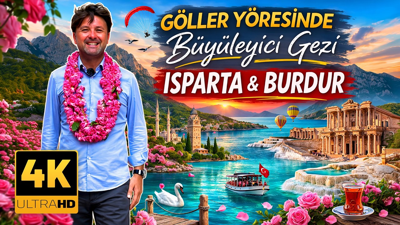 Isparta & Burdur Gezi Rehberi: Akdeniz'in Saklı Cennetlerinde Keşif Zamanı🌷