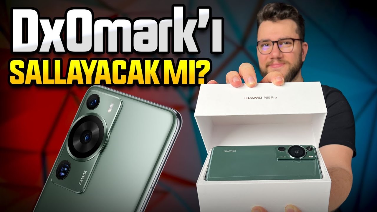 Bu kamera konuşulur! Huawei P60 Pro kutu açılımı! TR'de İlk!