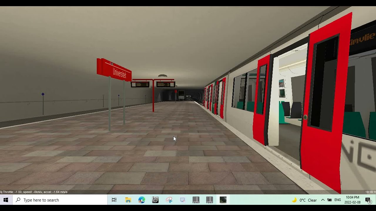 Metro Simulator #55:  Evening Metro A - (Beta 3.17)