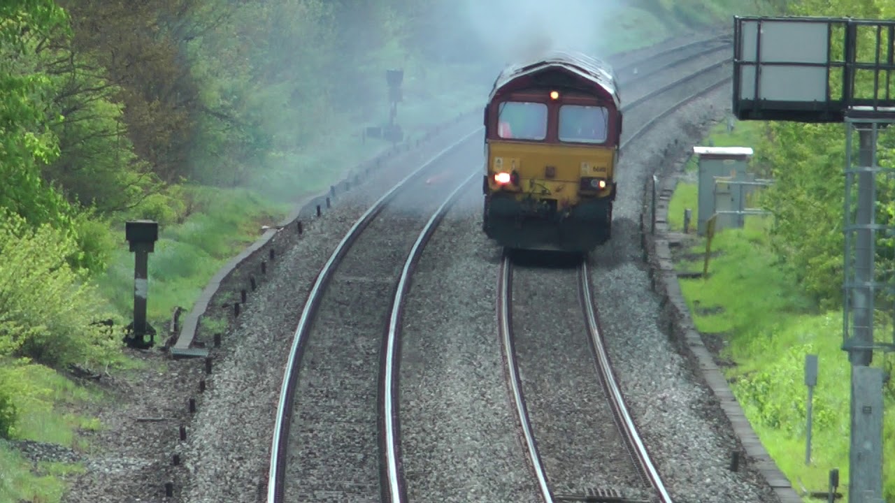66181+133'nb Bescot Toton lightengines Kingsbury 2'5'18