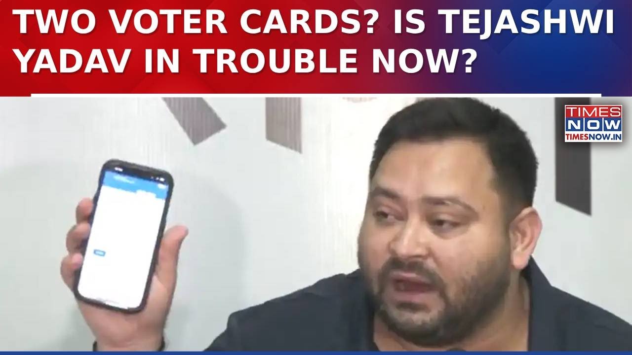 Tejashwi Yadav Vs EC Escalates In Bihar: Dual EPIC Number Row Triggers Notice, Sparks Storm