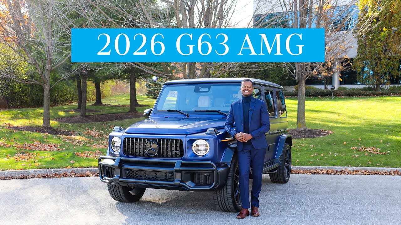 Совершенно новый Mercedes G63 AMG 2026 года