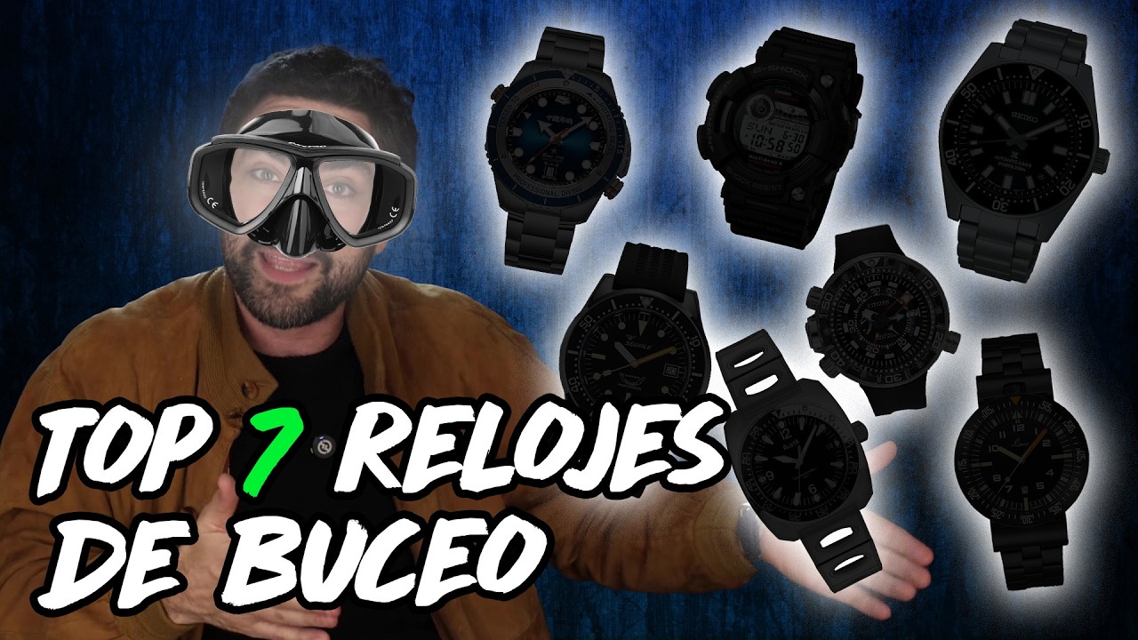 TOP 7 relojes de BUCEO por menos de $1.000 USD en 2026 ⌚🌊