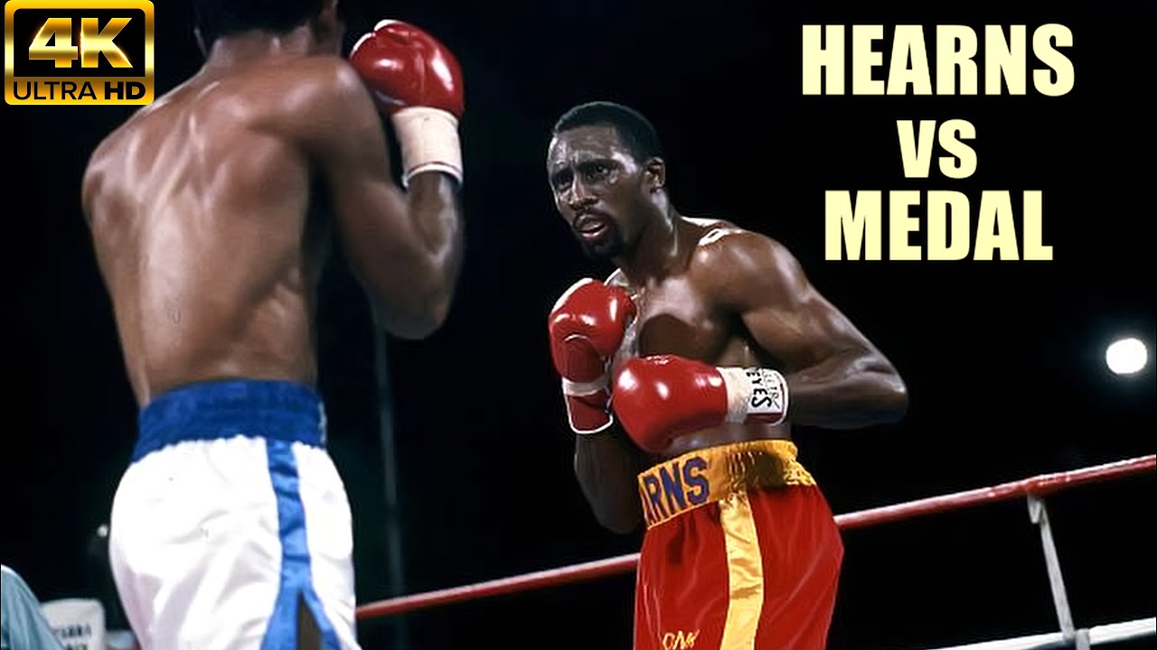 Thomas Hearns vs Mark Medal | KNOCKOUT Boxing Fight | 4K Ultra HD