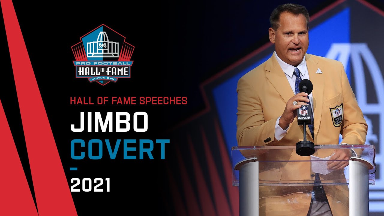 Jimbo Covert Full Hall of Fame Speech | 2021 Pro Football Hall of Fame | NFL