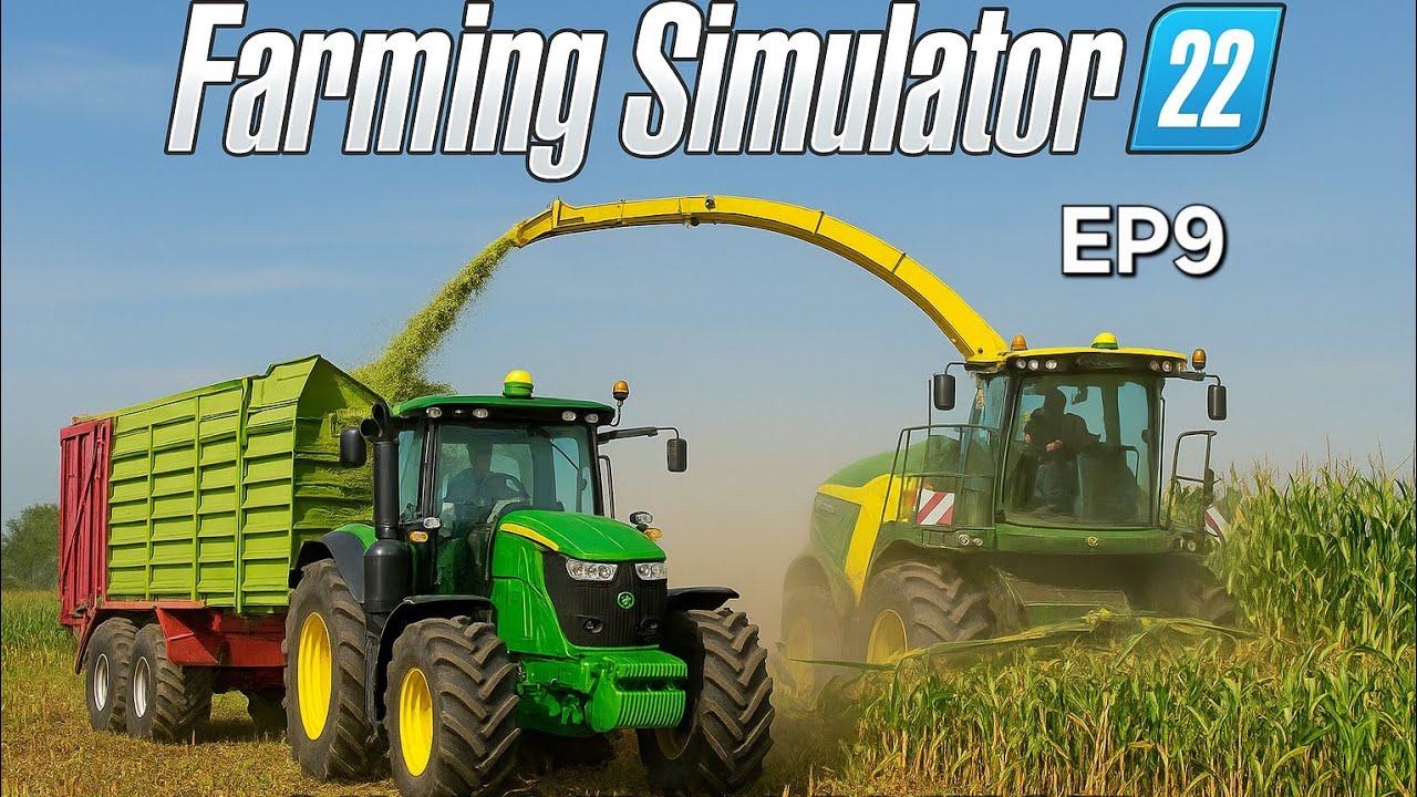 Farming Simulator 22: The Maize Silage Update Is INSANE #fs22 #farming #silage