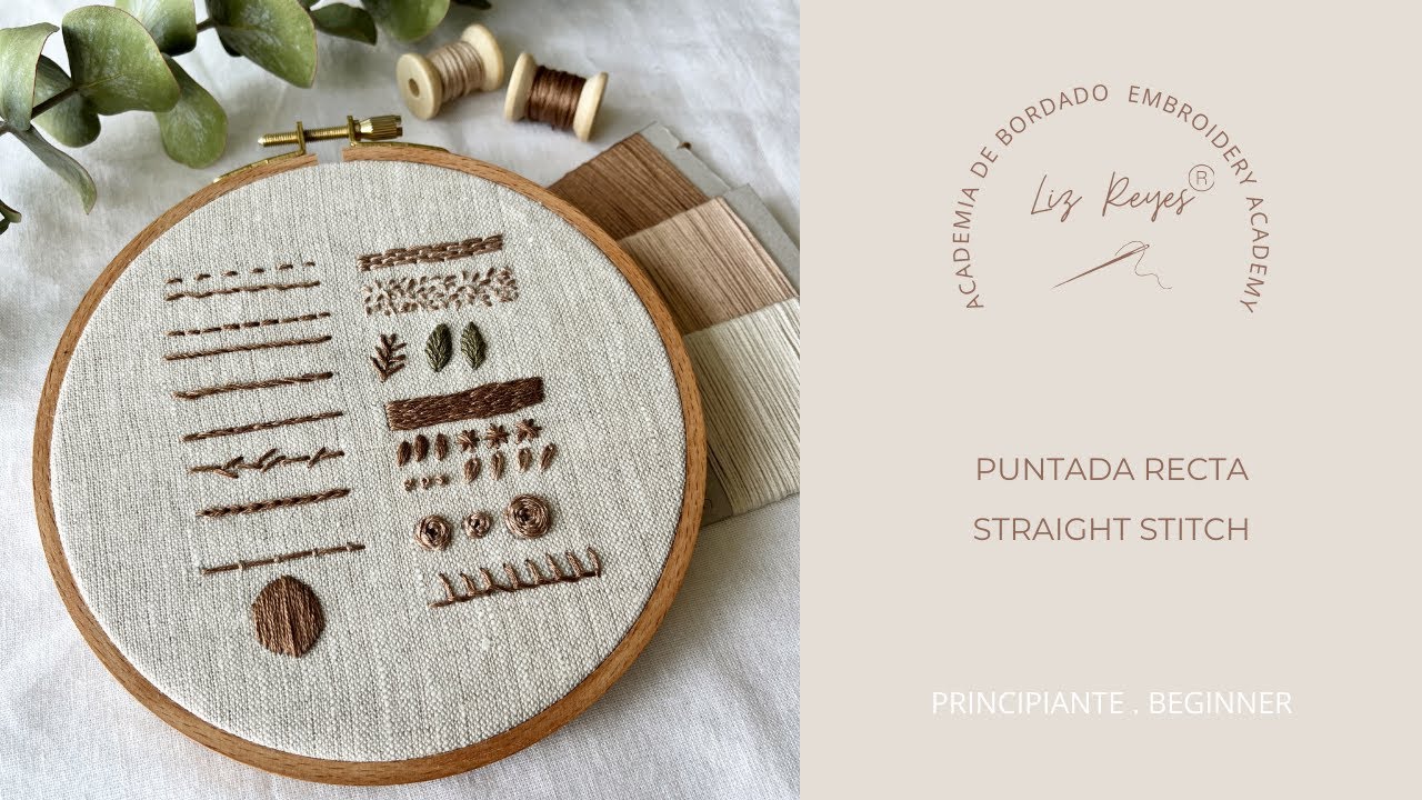 PUNTADA RECTA STRAIGHT STITCH