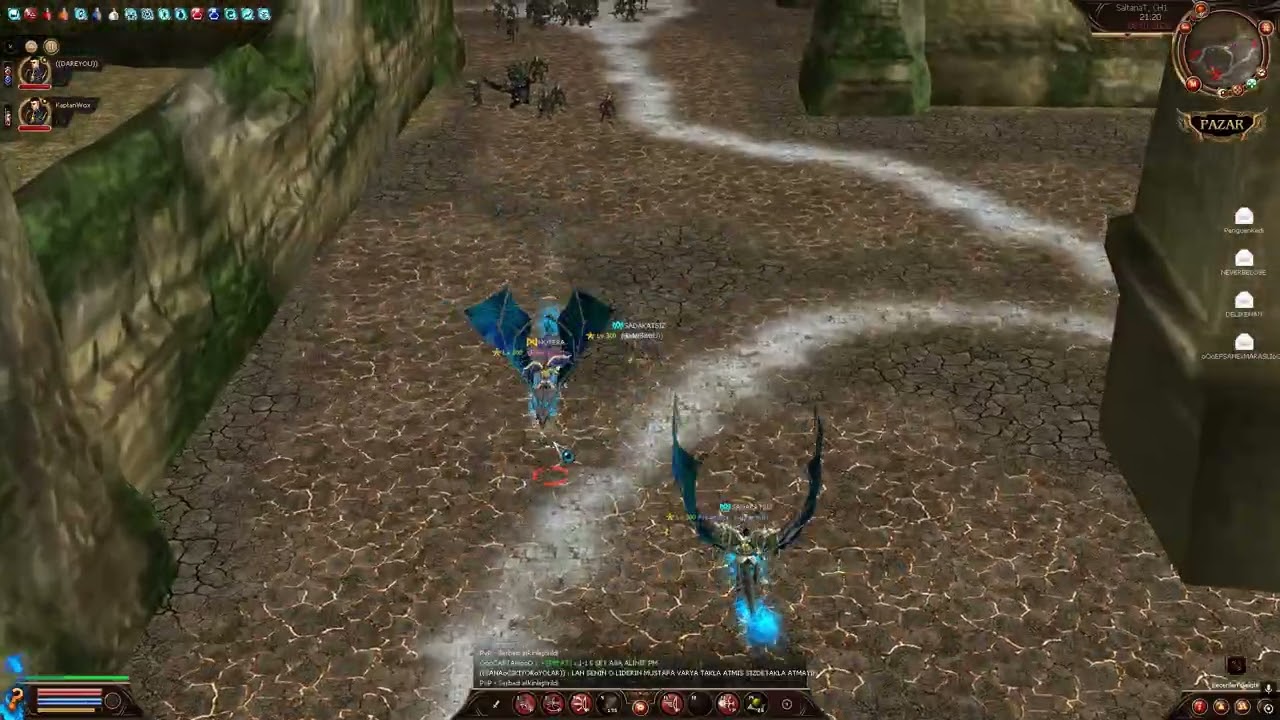 SALTANAT MT2 DAREYOU 1v2 2v3 Dayak (Yeni gelmedik geri geldik)