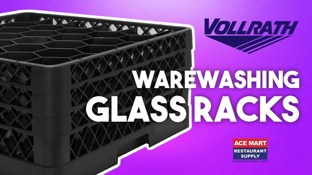 Vollrath Warewashing Glass Racks