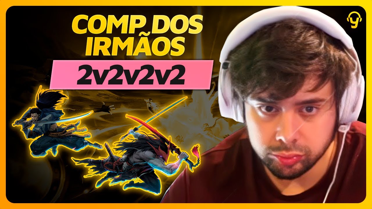 A COMP DOS IRMAOS NO 2v2v2v2 com @nicklink | Lives do Yoda