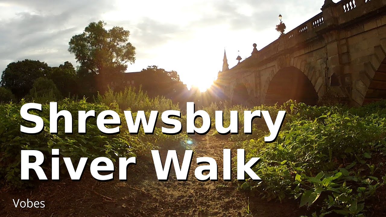 Walks in England: Shrewsbury River Walk