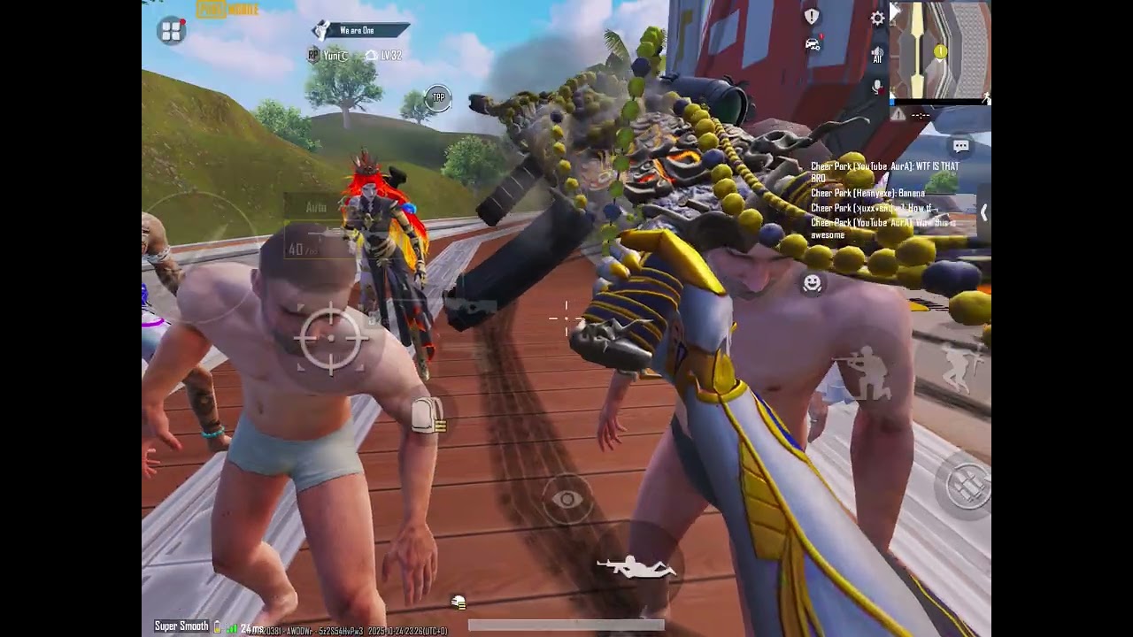 Pubgm Cheer Park AurA