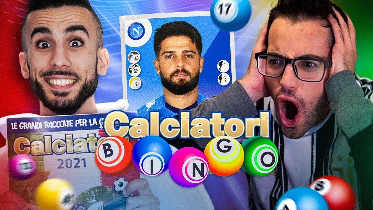 🚨 CALCIATORI PANINI BINGO vs GIUSE360! | APERTURA FIGURINE CALCIATORI PANINI CHALLENGE