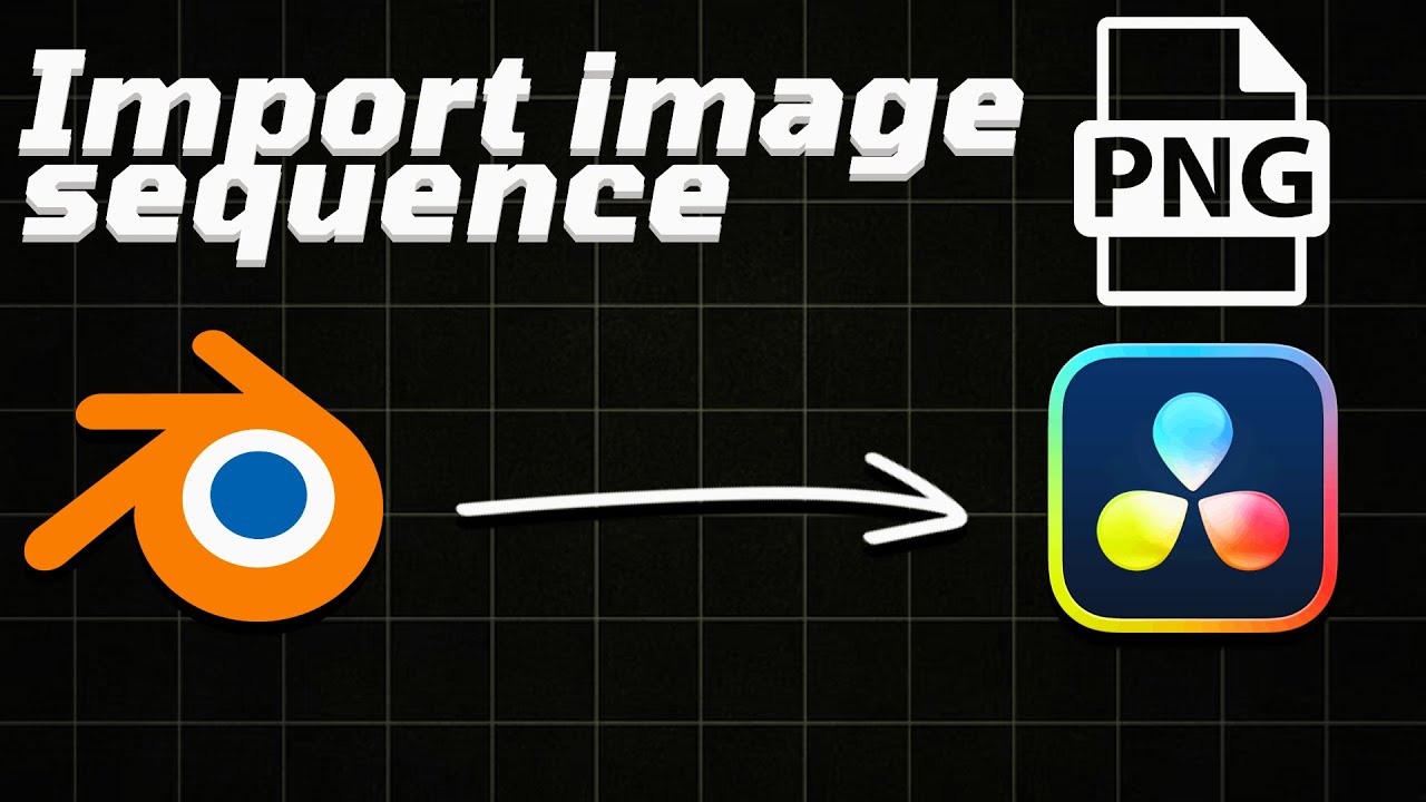 How to import Image Sequence In Da Vinci Resolve 18