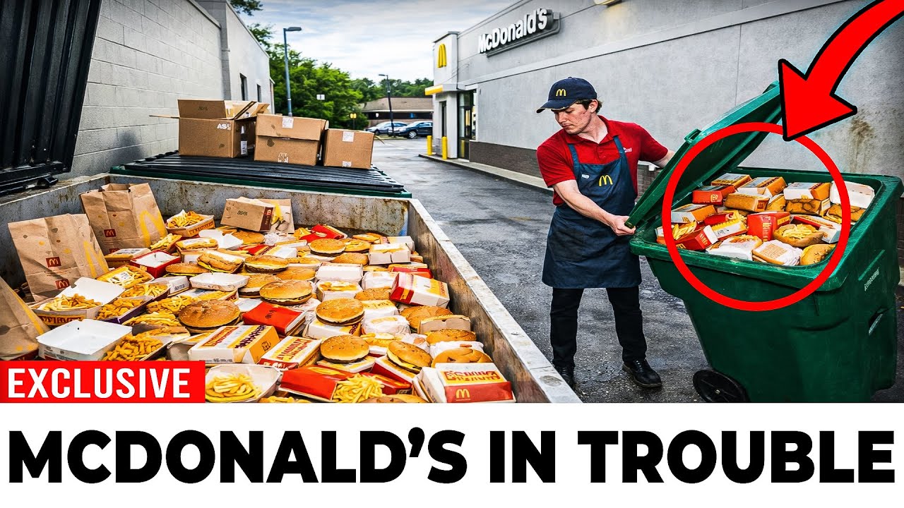 How Much Food McDonalds Throws Away Every Day