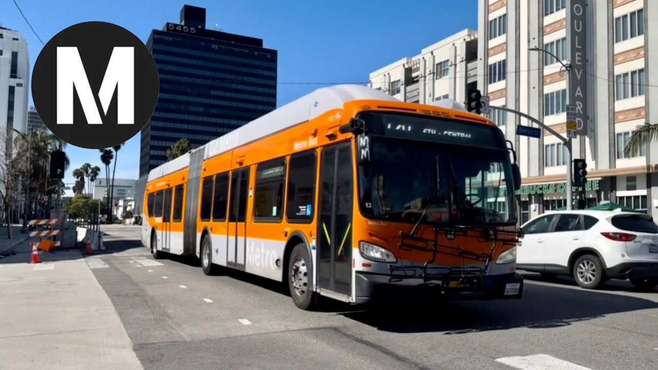 Los Angeles Metro Bus Compilation - 2025 - A Year In Review