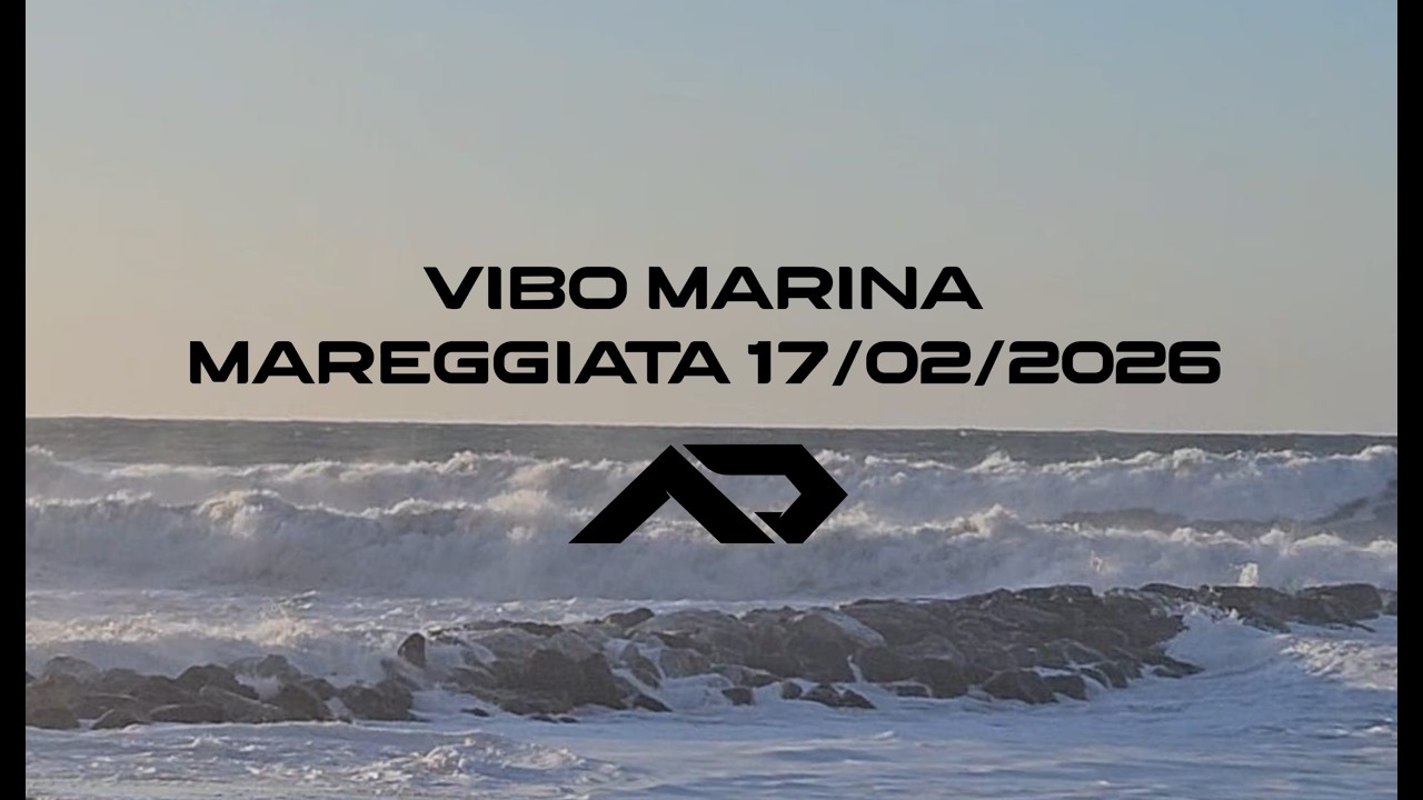 Vibo Marina - Mareggiata del 17/02/2026