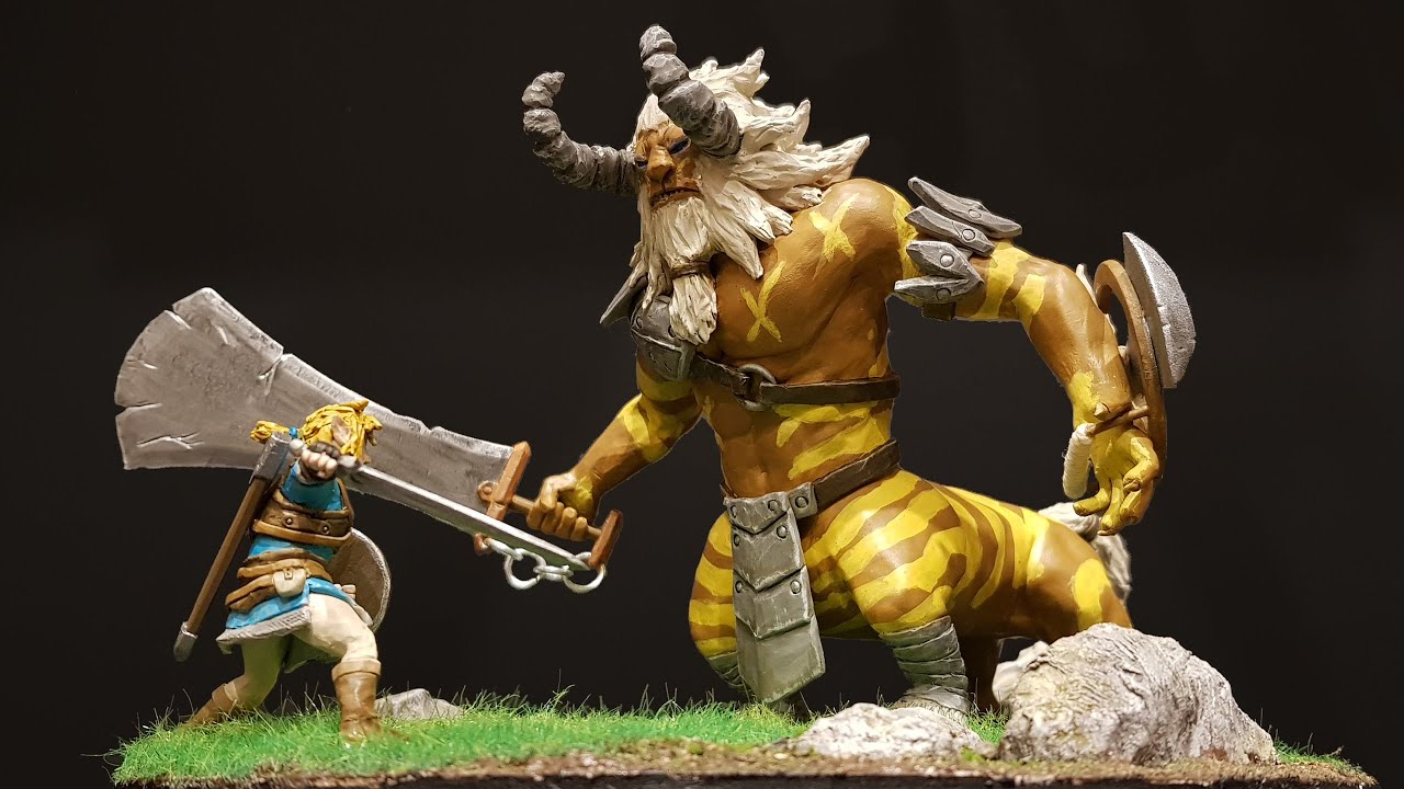 How to Make Link vs a Lynel / Breath of the Wild / Polymer Clay