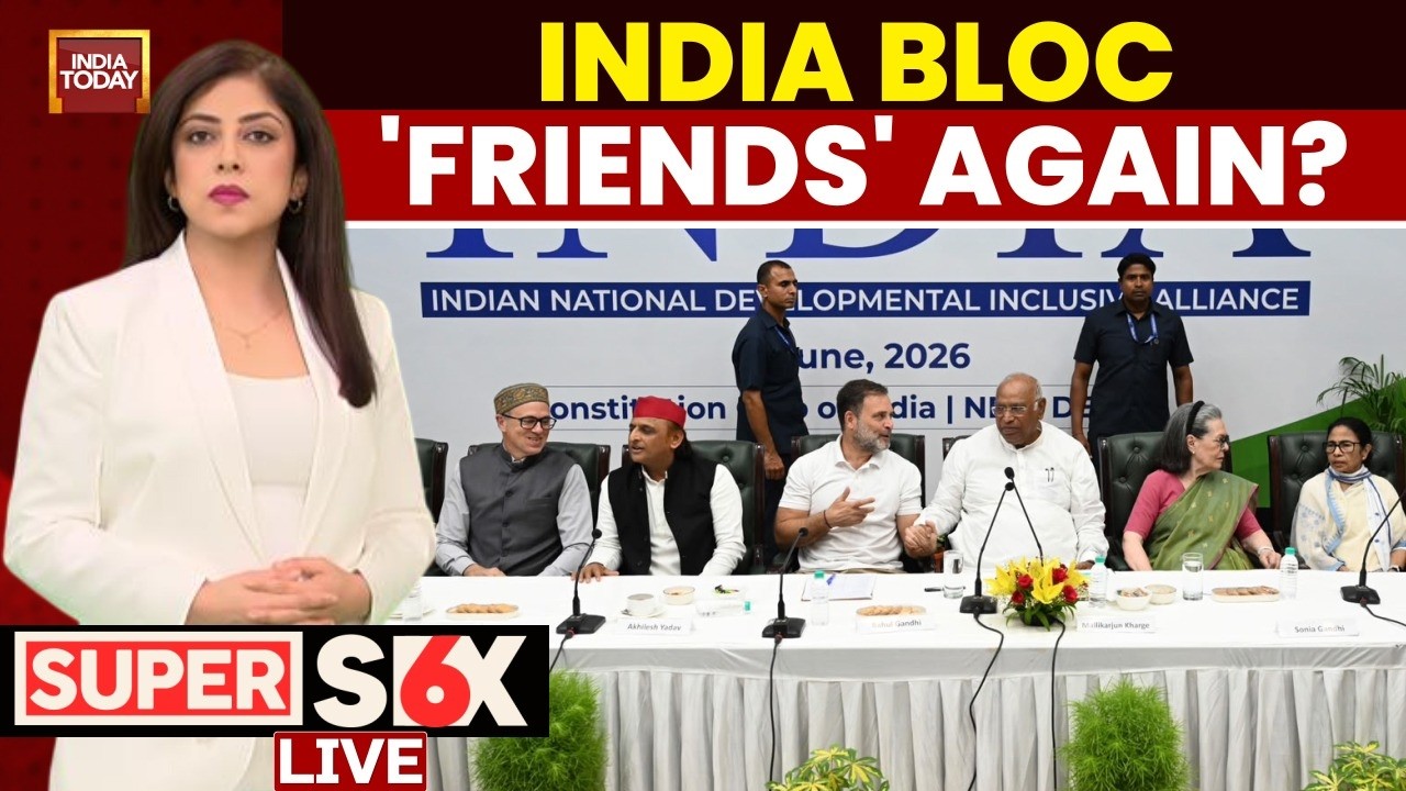 LIVE: INDIA Bloc Meeting | United Opposition Front Or Fractured Camp? | TMC Rebels To Join NDA?