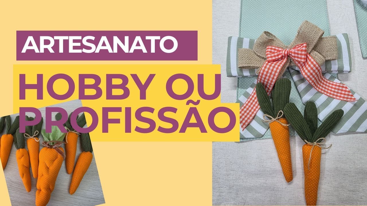 artesanal: profissão ou hobby?