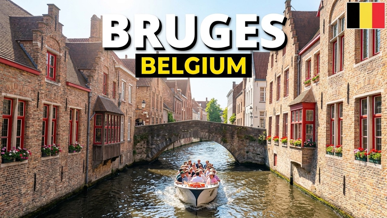 TOP PLACES TO SEE IN BRUGES | PART 2 | BELGIUM | 4K