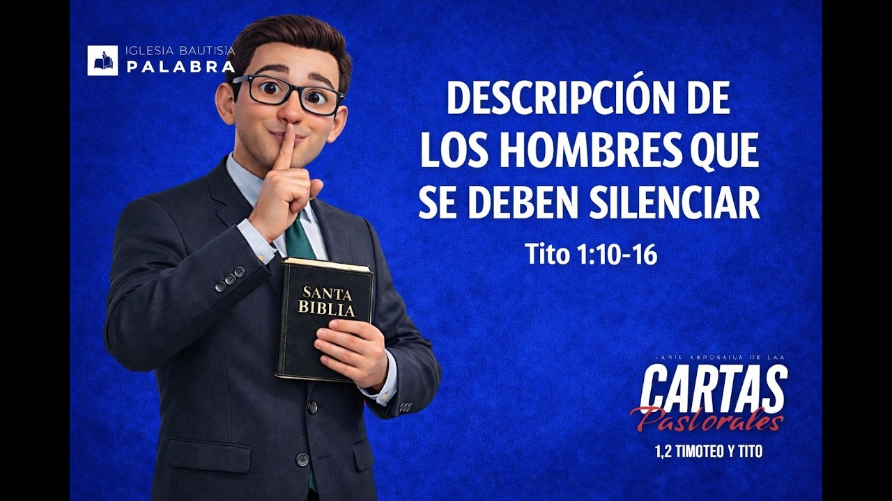 Descripciones de los hombres que se deben silenciar -  Bautista Fundamental
