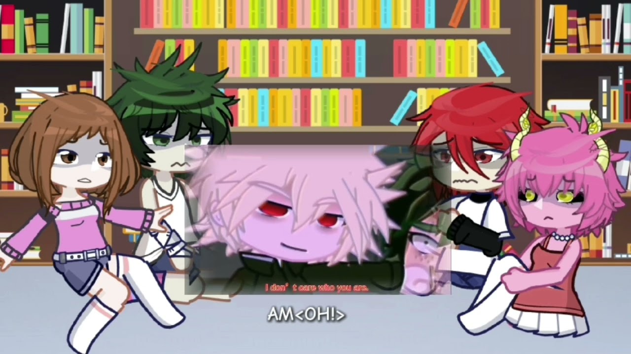 2X!|some of class 1A react to KATSUKI BAKUGOU|angst/fluff|NONE OF THE VIDEOS ARE MINE!|english|gl2|