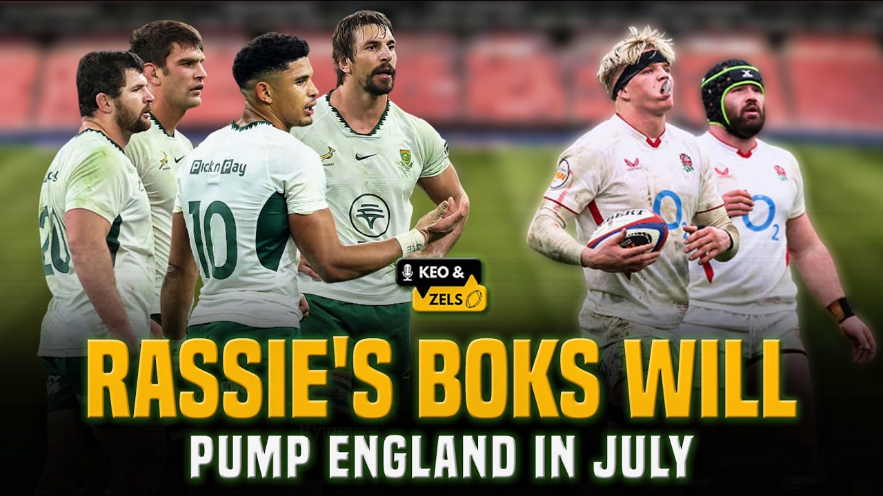 Keo & Zels: Rassie's Boks will pump England in July