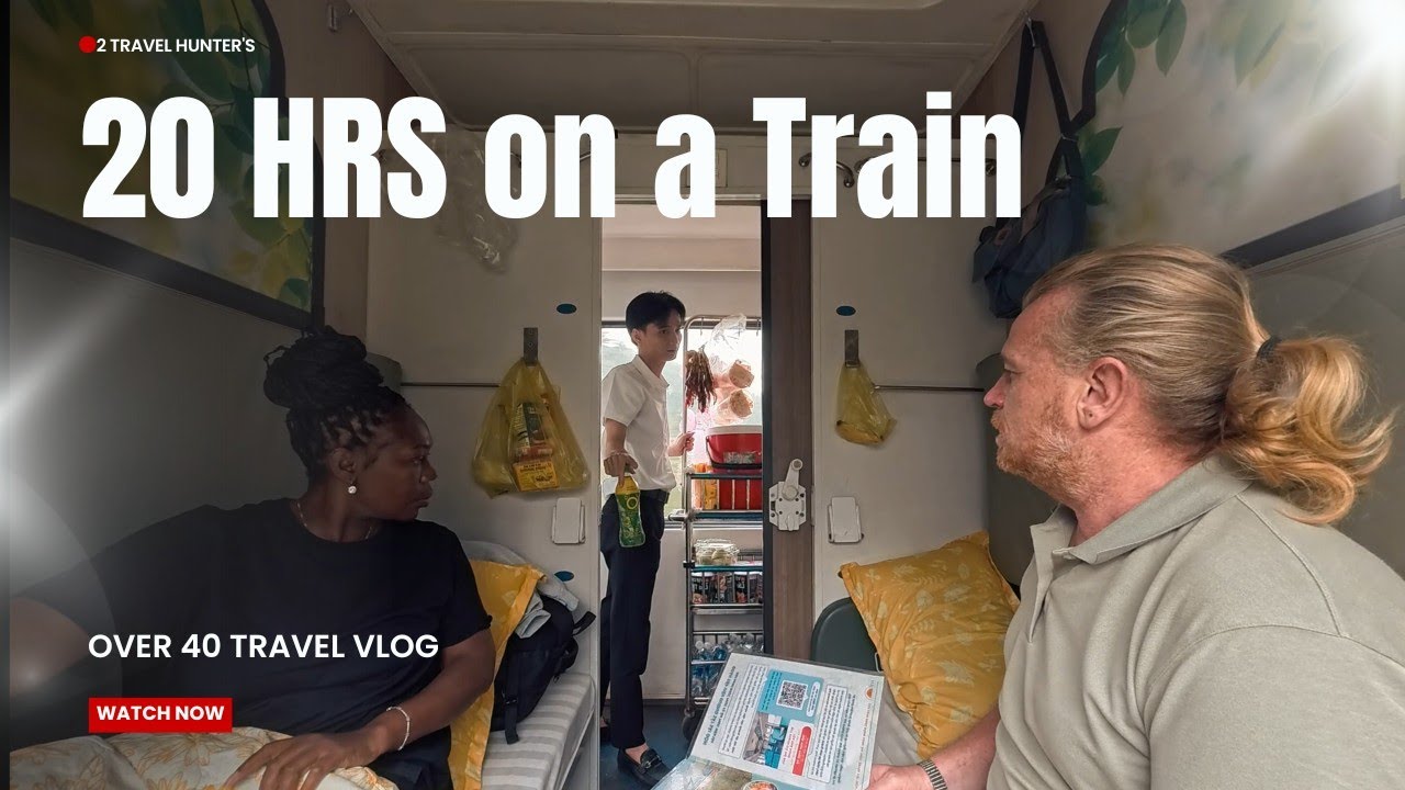 Da Nang to Ho Chi Minh City by Train (20 hours) Vietnam sleeper train + onboard food