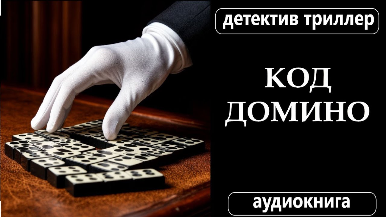 🕵️ДЕТЕКТИВ: АУДИОКНИГА: КОД ДОМИНО// детектив, триллер, саспенс