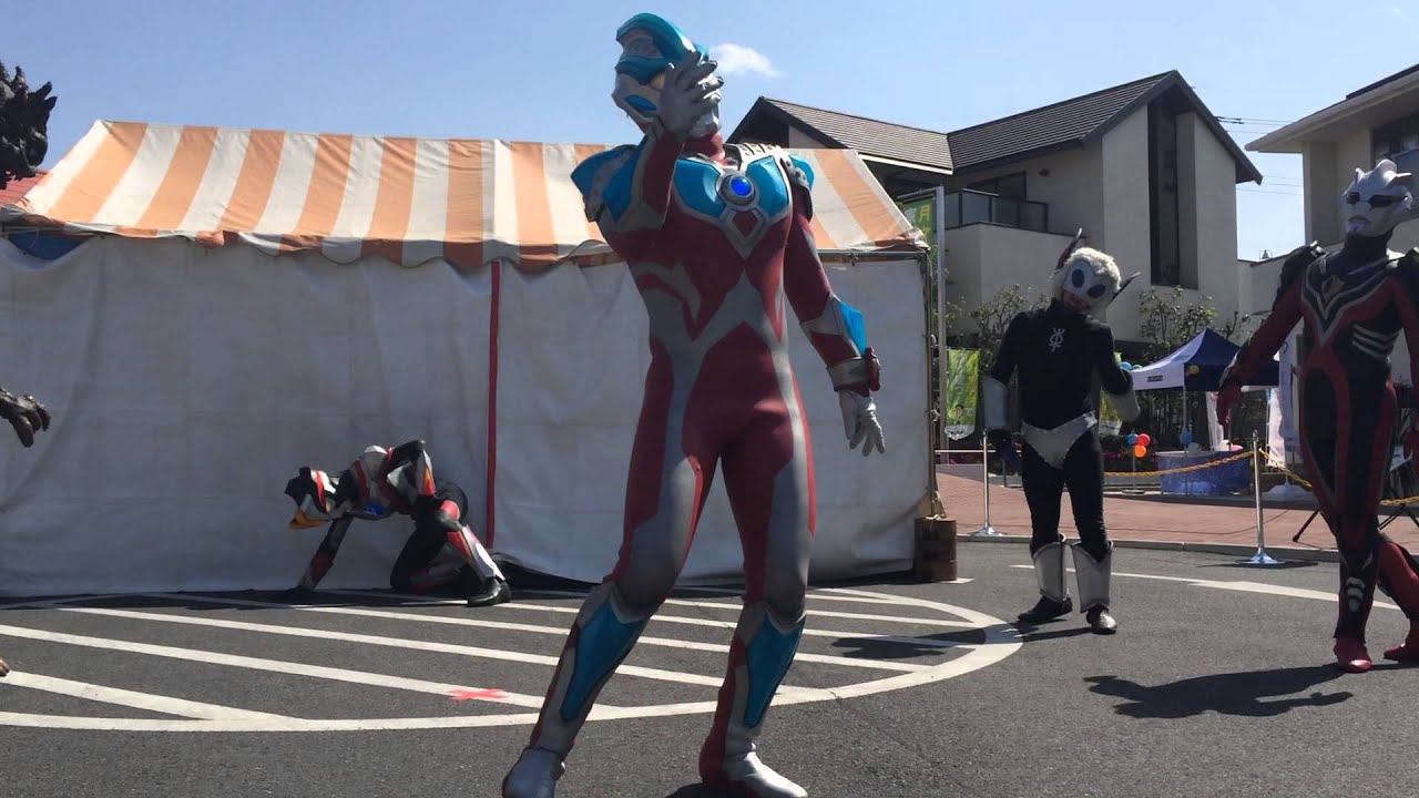 ウルトラマンギンガショー＆ビクトリー登場