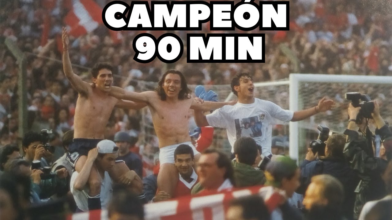 INDEPENDIENTE 4-0 HURACÁN partido completo Clausura 1994 Recorrido x fecha 19