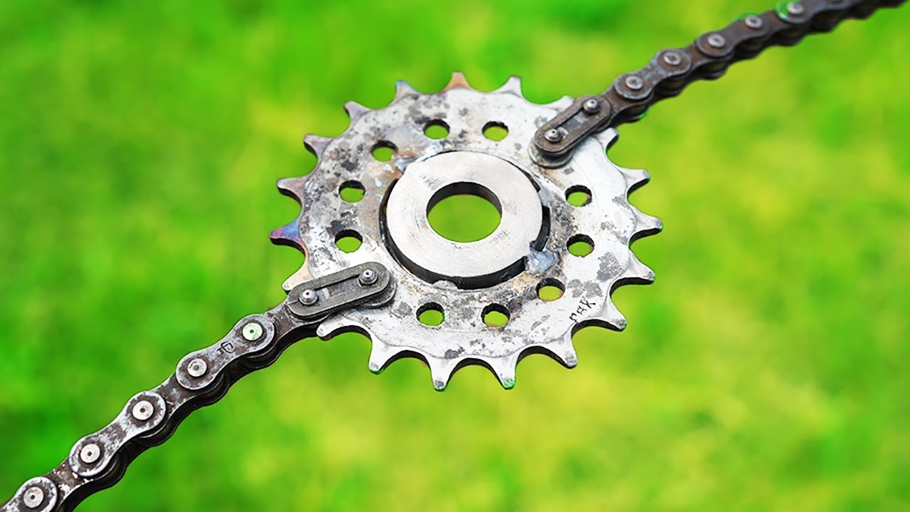 Homemade BIKE Chain for TRIMMER!