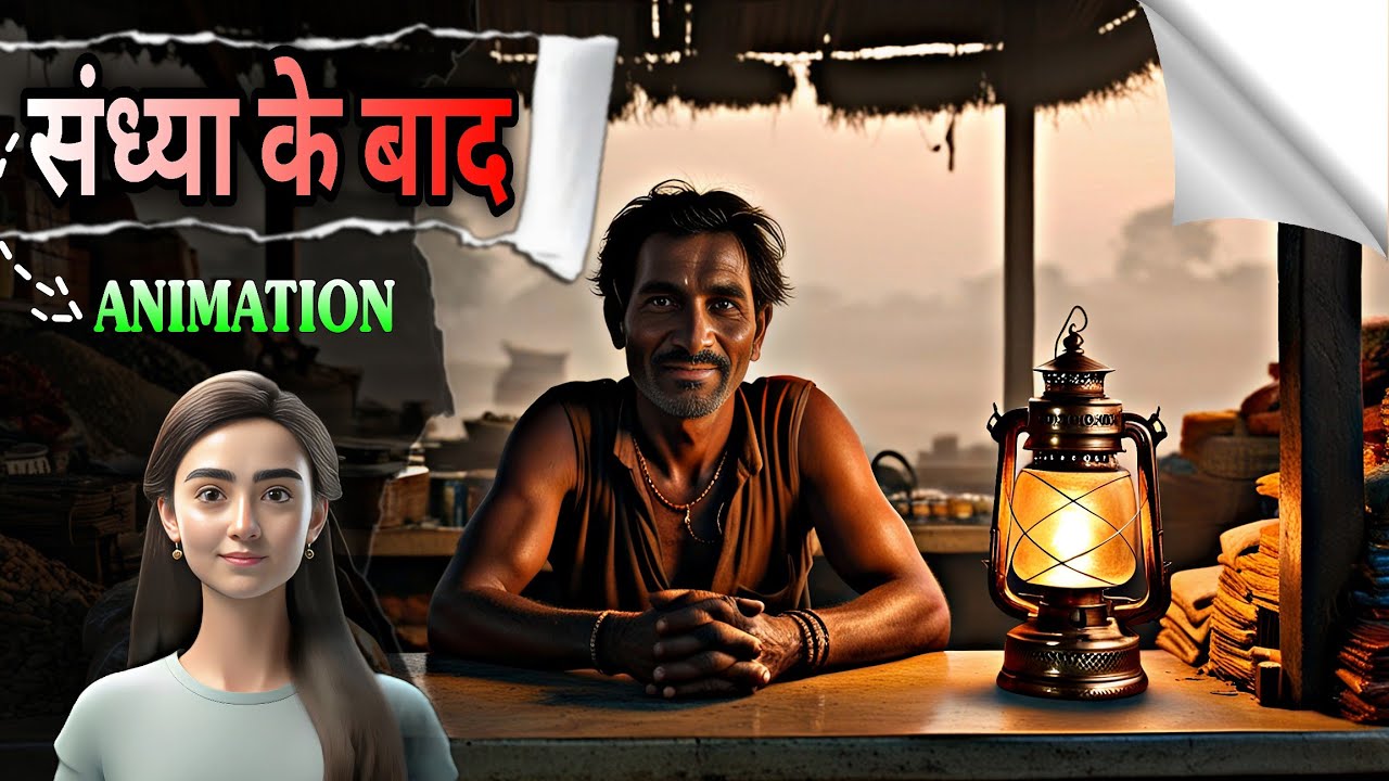 संध्या के बाद class 11th | sandhya ke baad class 11 animation | sandhya ke baad class 11 explanation