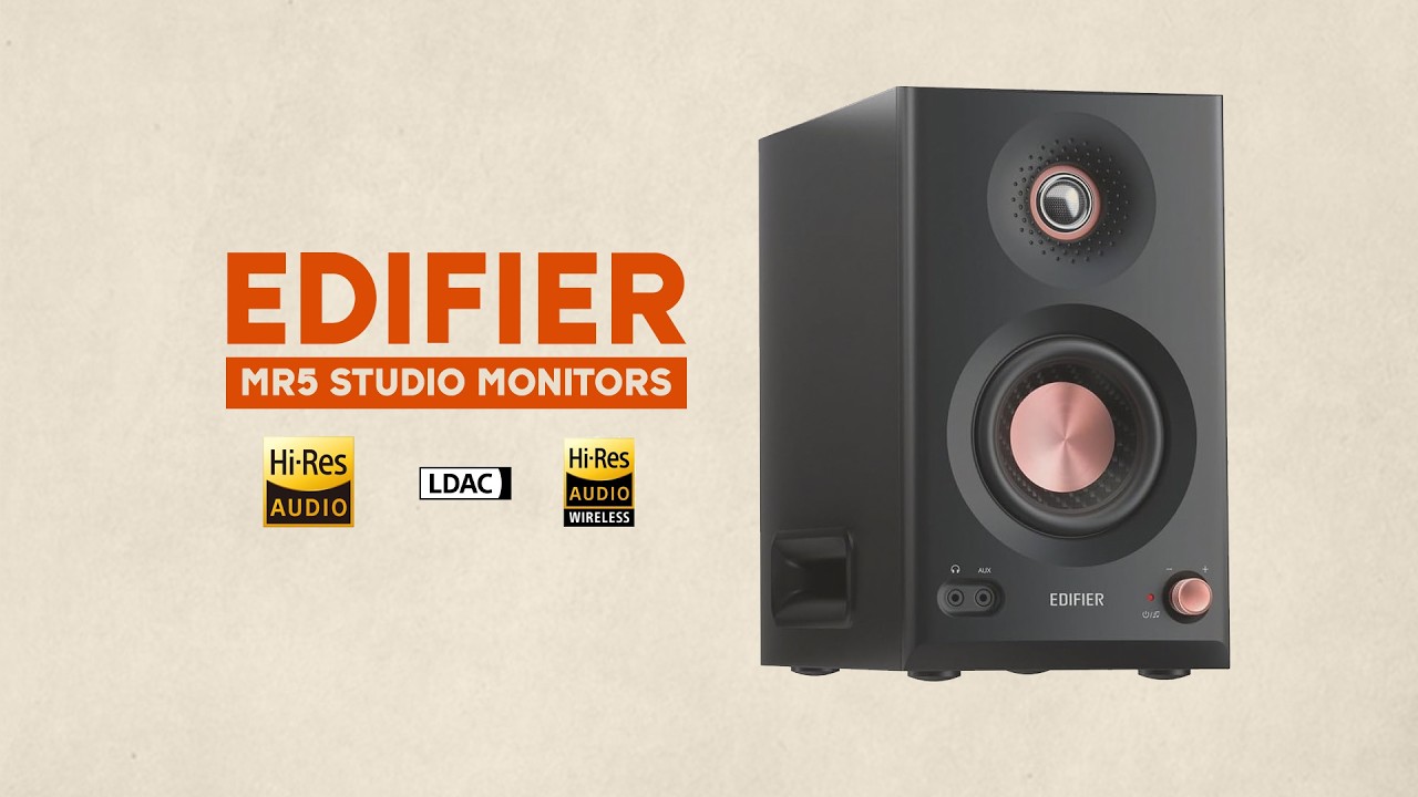 Обзор: Полочные студийные мониторы Edifier MR5 2.0