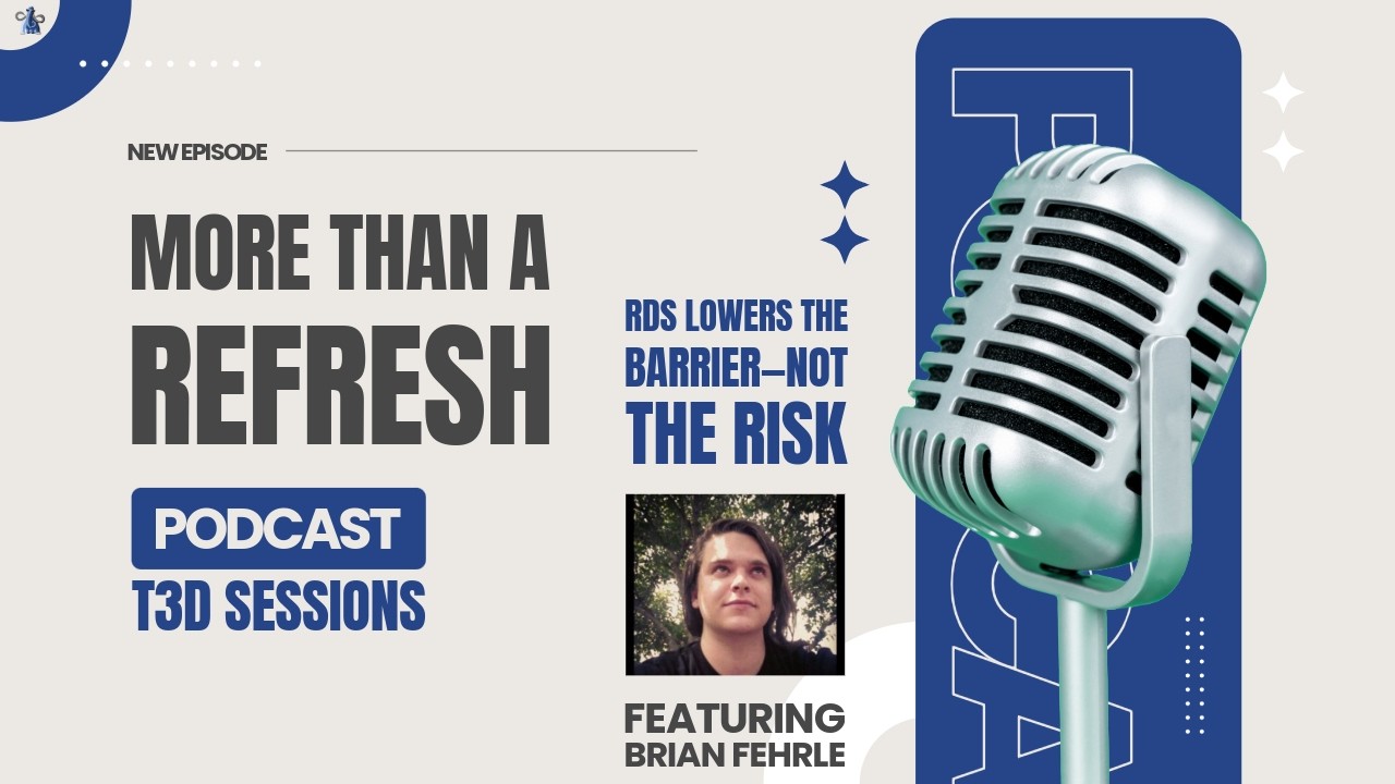 MTAR T3D Sessions: RDS Lowers the Barrier—Not the Risk