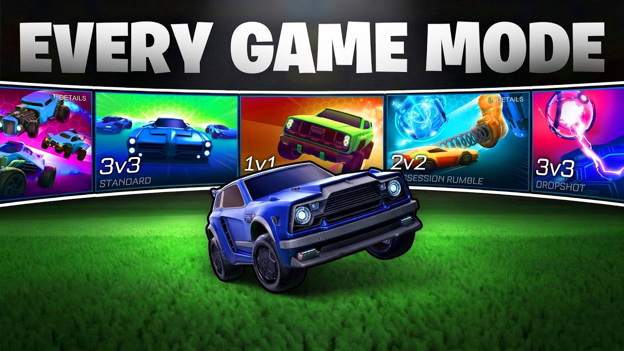 I Tried Every Rocket League Game Mode…