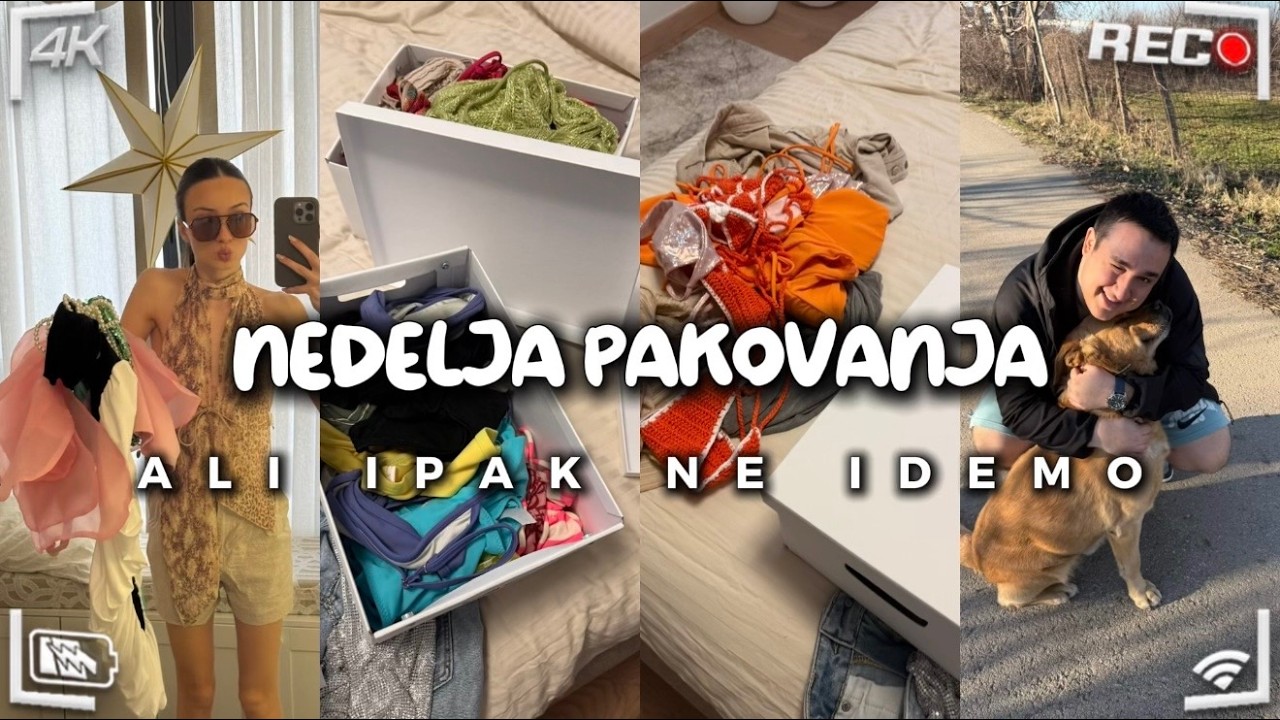 Spremanje za Maldive i otkazano putovanje | weekly vlog