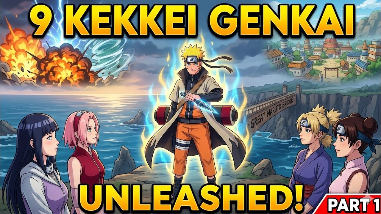 Naruto Unleashed 9 Kekkei Genkai in Wave and Became a Godlike Shinobi with a Legendary Harem? Part 1