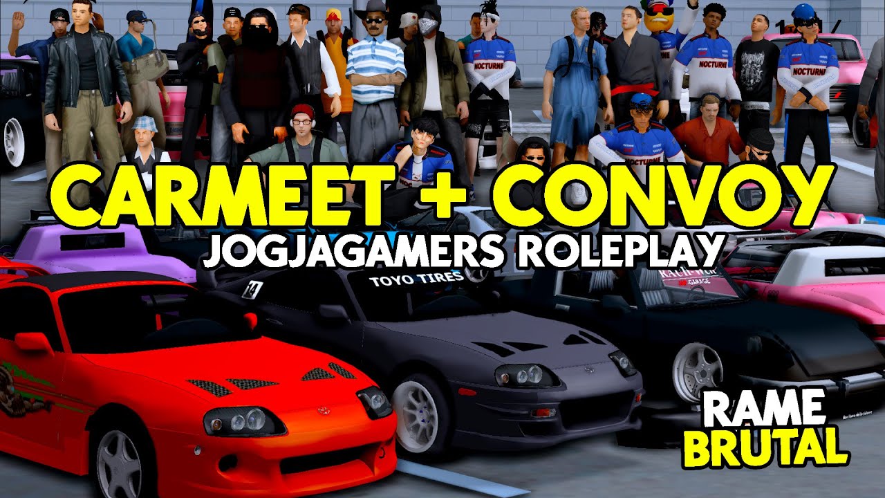 CONVOY CLUB MOBIL JDM PALING RAME DI SAMP !! - GTA SAMP